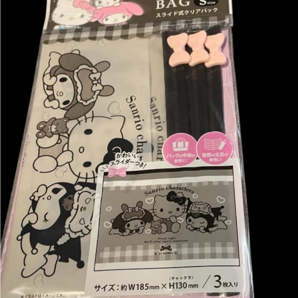 Cute Kawaii Sanrio Characters Slider Bags